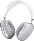 P9 Wireless Headset – Bluetooth 5.0, Deep Bass, Long Battery Life, Comfortable Over-Ear Design with Mic (Silver)