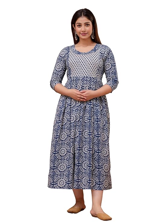 Women's Feeding Kurti ||Rayon Frock Pattern Maternity Feeding Kurti with Zipper|| Search this page