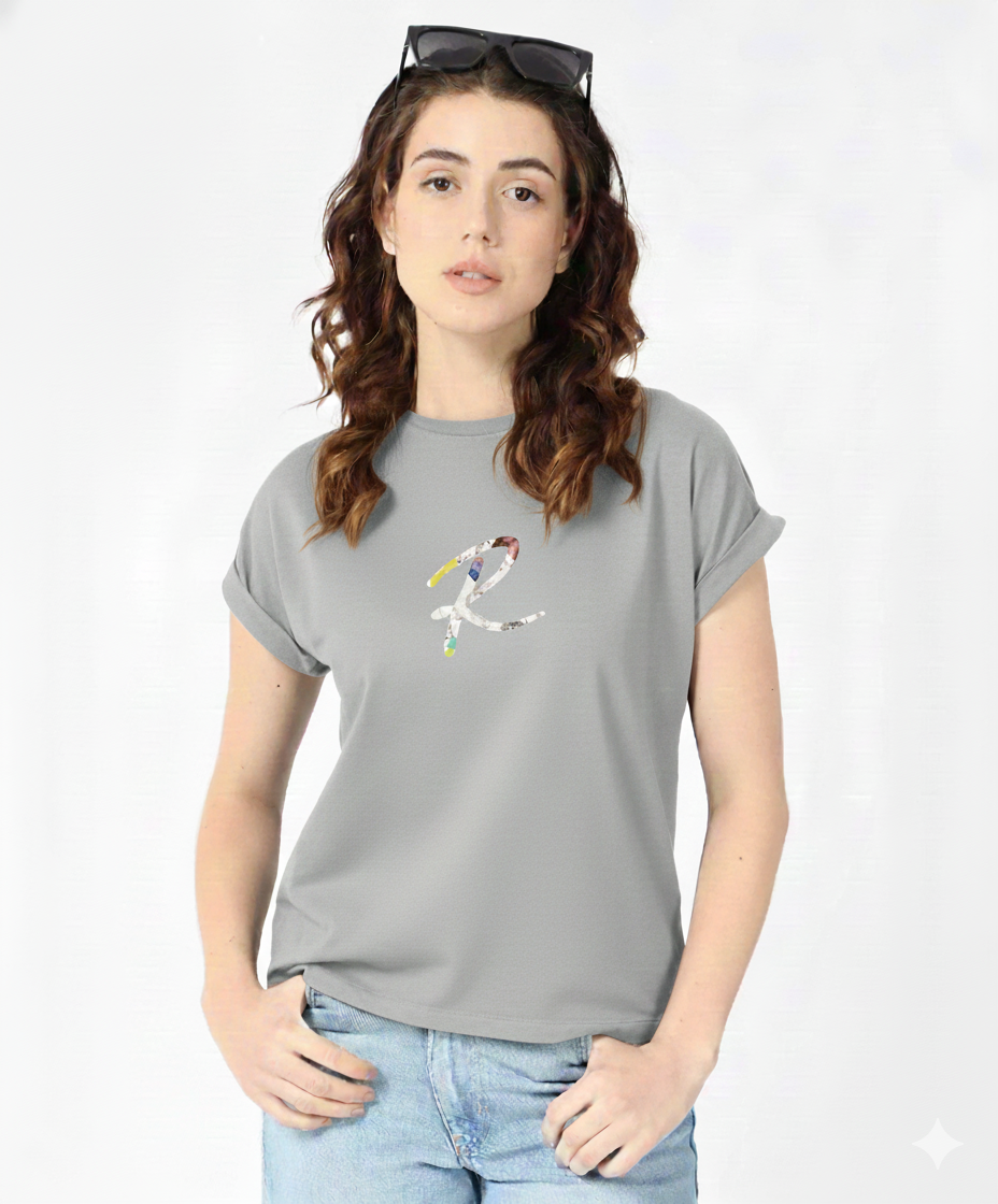 Women Graphic Print Crew Neck Pure Cotton T-Shirt