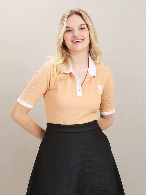 Cotton Regular Fit Polo T-Shirt