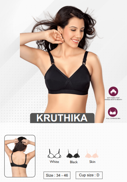 KRUTHIKA Full Coverage Bra