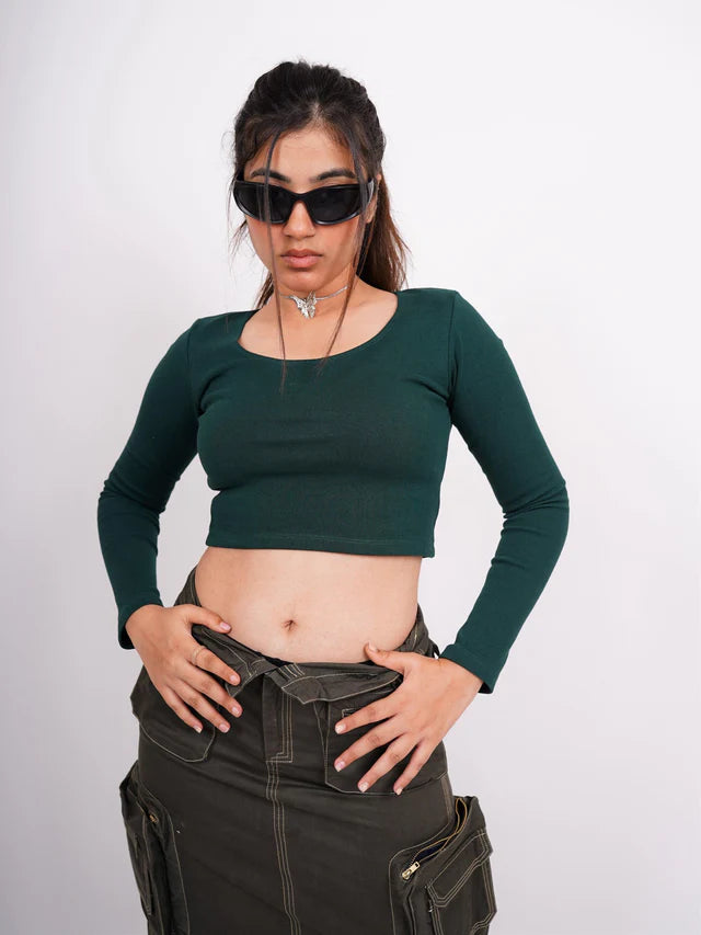 Full Sleeve Y2k Top For Women