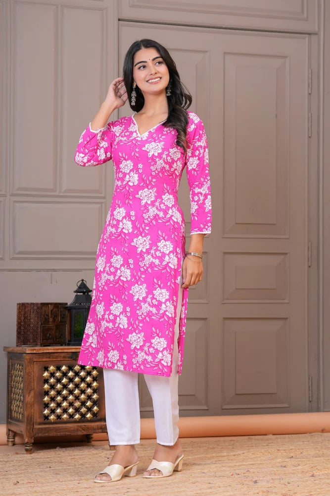 Ladies Straight Kurti