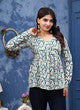 Women Paisley Printed Empire Top