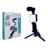 GET IN THE GAME Video Making Kit with Bluetooth Remote, Mic, Mini Tripod Stand, Led Light & Phone Holder Clip for Making Video (Vlogging Kit)