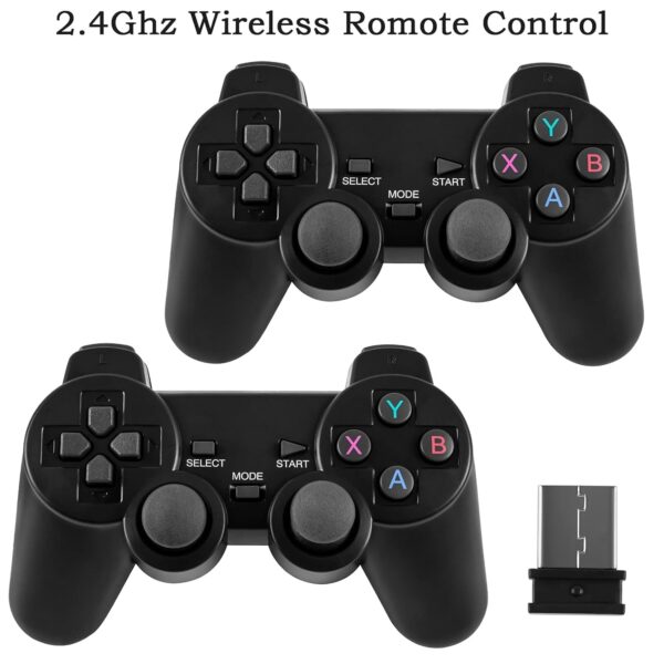 2.4G Wireless Controller Gaming Console Gamepad,4K Ultra HD Game Stick-Supports Wireless Dual Play 4
