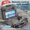 S28 big Display Drone With Laser Sensor 1080p Cameras Foldable Quadcopter Obstacle Avoidance Optical Wifi Gimbal Helicopter Professional