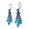Green Garden Glow Earrings